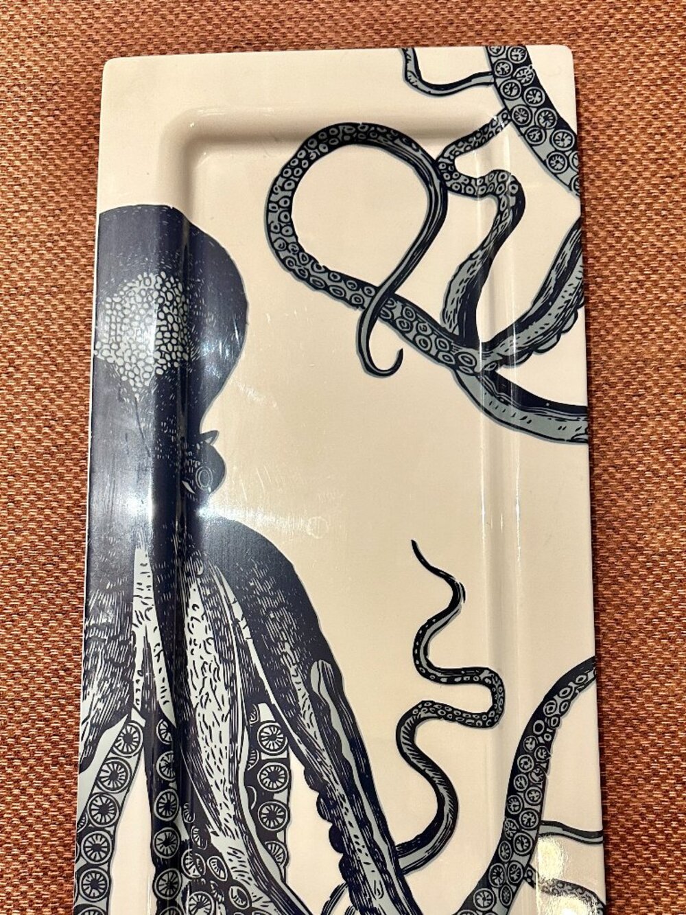Thomas Paul - Scrimshaw Octopus Oversized Tray